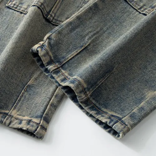 Replica Balmain Jeans For Men #1457829 $48.00 USD for Wholesale