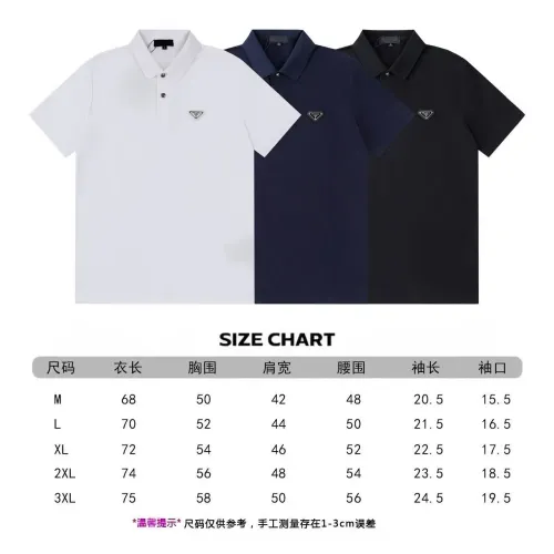 Replica Prada T-Shirts Short Sleeved For Men #1457838 $39.00 USD for Wholesale