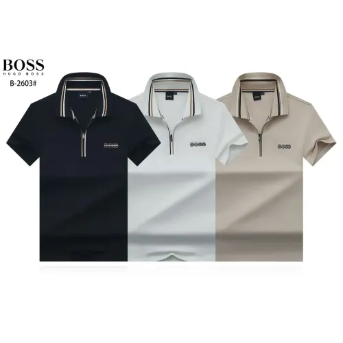 Replica Boss T-Shirts Short Sleeved For Men #1457941 $34.00 USD for Wholesale