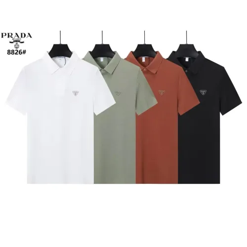 Replica Prada T-Shirts Short Sleeved For Men #1457967 $39.00 USD for Wholesale