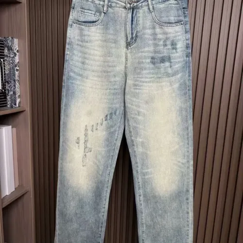 Replica Christian Dior Jeans For Men #1458004 $48.00 USD for Wholesale