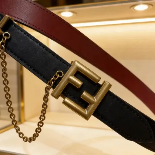 Replica Fendi AAA Quality Belts For Women #1458021 $64.00 USD for Wholesale