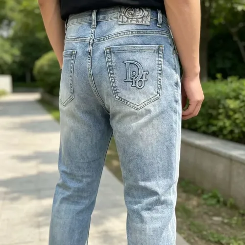 Replica Christian Dior Jeans For Men #1458031 $48.00 USD for Wholesale