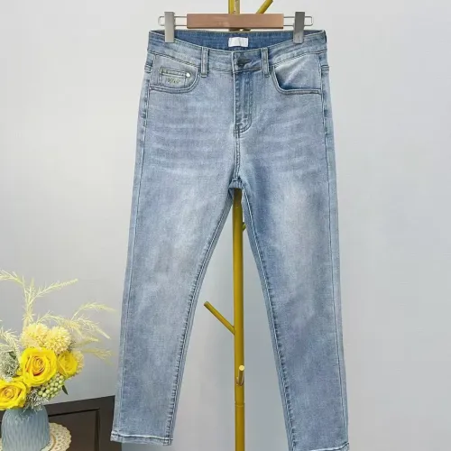 Replica Christian Dior Jeans For Men #1458035 $48.00 USD for Wholesale