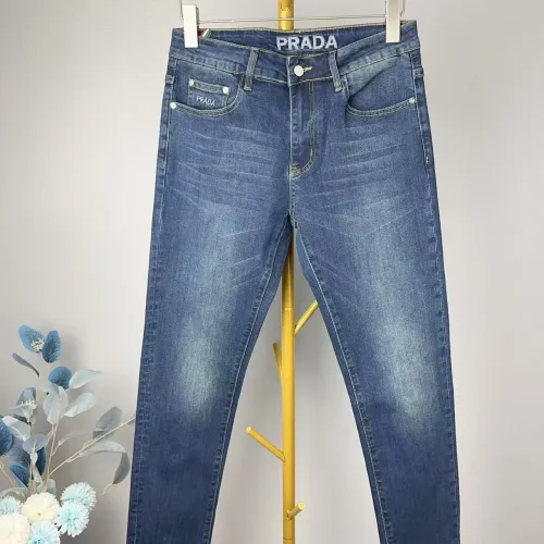 Replica Prada Jeans For Men #1458045 $48.00 USD for Wholesale