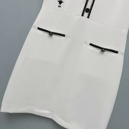 Replica Christian Dior Dresses Short Sleeved For Women #1458083 $128.00 USD for Wholesale