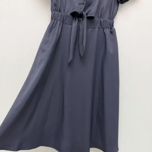 Replica MIU MIU Dresses Short Sleeved For Women #1458088 $118.00 USD for Wholesale