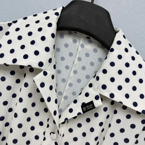Replica Prada Dresses Short Sleeved For Women #1458089 $118.00 USD for Wholesale