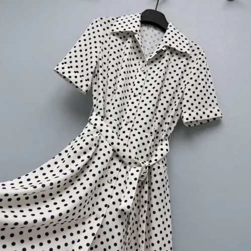 Replica Prada Dresses Short Sleeved For Women #1458089 $118.00 USD for Wholesale