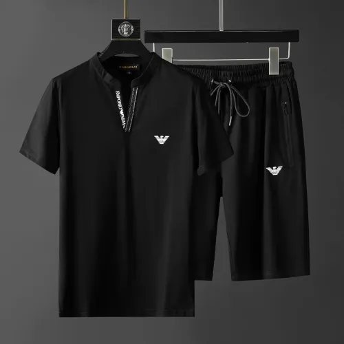Cheap Armani Tracksuits Short Sleeved For Men #1458092, $$68.00 USD On Armani Tracksuits