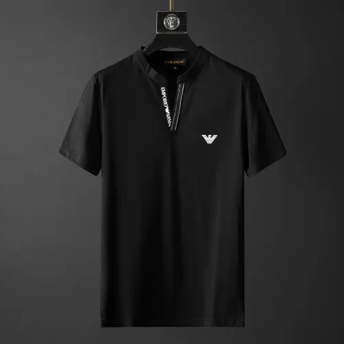 Replica Armani Tracksuits Short Sleeved For Men #1458092 $68.00 USD for Wholesale