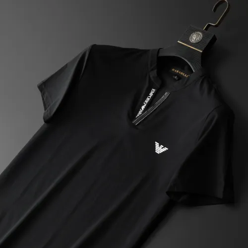Replica Armani Tracksuits Short Sleeved For Men #1458092 $68.00 USD for Wholesale