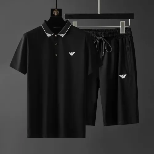 Cheap Armani Tracksuits Short Sleeved For Men #1458095, $$68.00 USD On Armani Tracksuits