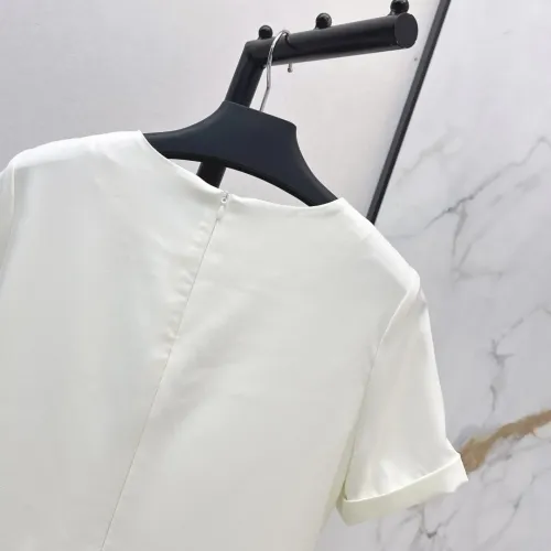 Replica Prada Dresses Short Sleeved For Women #1458097 $76.00 USD for Wholesale