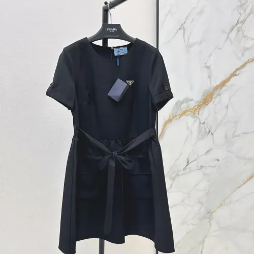 Cheap Prada Dresses Short Sleeved For Women #1458098, $$76.00 USD On Prada Dresses