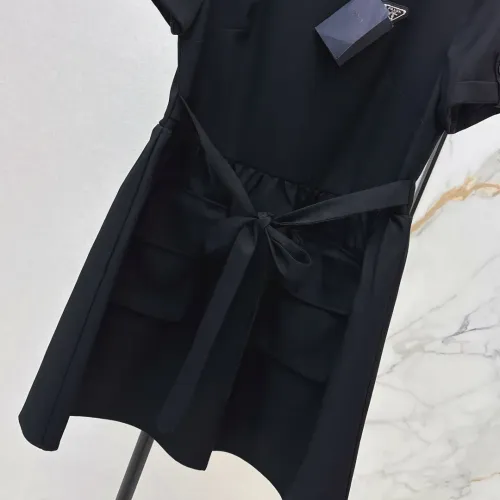 Replica Prada Dresses Short Sleeved For Women #1458098 $76.00 USD for Wholesale