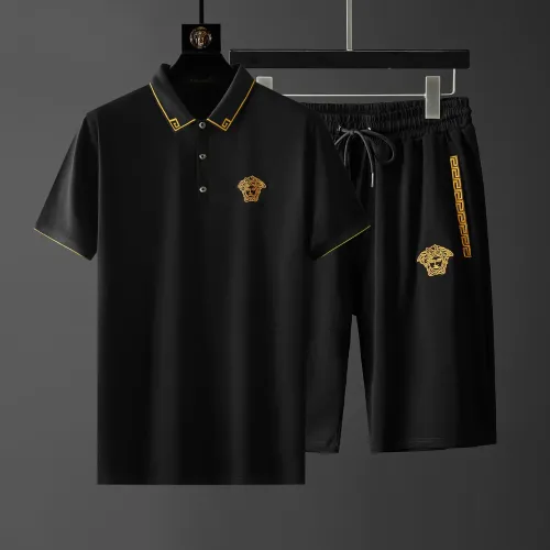 Cheap Versace Tracksuits Short Sleeved For Men #1458102, $$68.00 USD On Versace Tracksuits