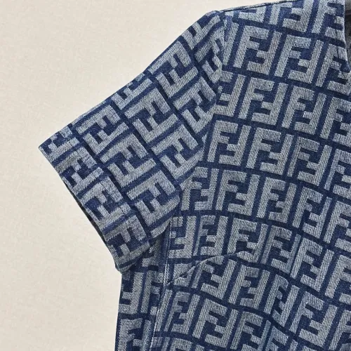 Replica Fendi Dresses Short Sleeved For Women #1458108 $80.00 USD for Wholesale
