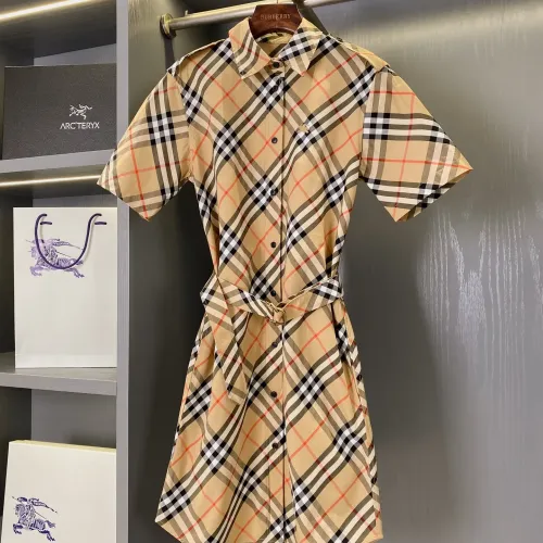 Cheap Burberry Dresses Short Sleeved For Women #1458122, $$88.00 USD On Burberry Dresses