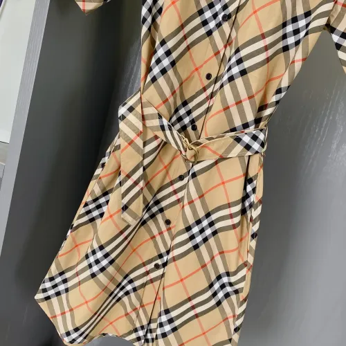 Replica Burberry Dresses Short Sleeved For Women #1458122 $88.00 USD for Wholesale