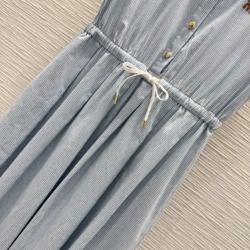 Replica MIU MIU Dresses Sleeveless For Women #1458130 $82.00 USD for Wholesale