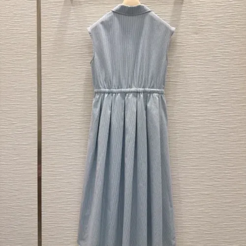 Replica MIU MIU Dresses Sleeveless For Women #1458130 $82.00 USD for Wholesale