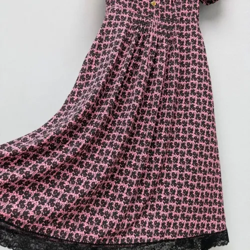 Replica MIU MIU Dresses Short Sleeved For Women #1458131 $128.00 USD for Wholesale