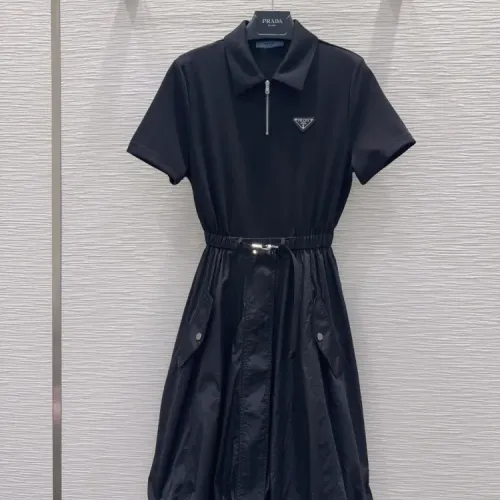 Cheap Prada Dresses Short Sleeved For Women #1458135, $$76.00 USD On Prada Dresses