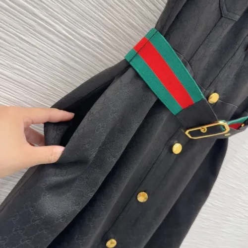 Replica Gucci Dresses Short Sleeved For Women #1458137 $82.00 USD for Wholesale