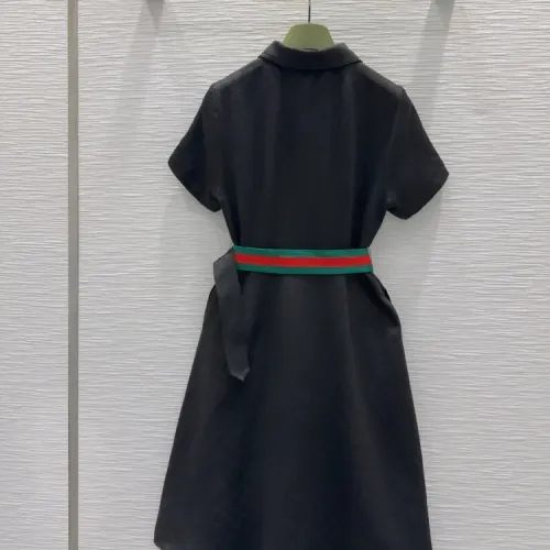 Replica Gucci Dresses Short Sleeved For Women #1458137 $82.00 USD for Wholesale