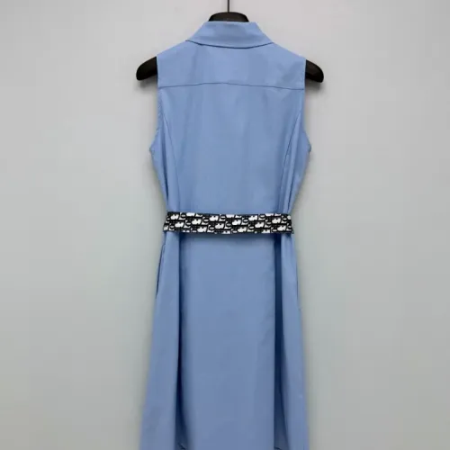 Replica Christian Dior Dresses Sleeveless For Women #1458139 $125.00 USD for Wholesale