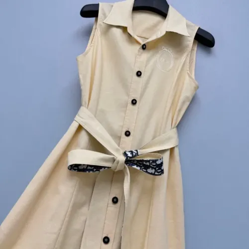 Replica Christian Dior Dresses Sleeveless For Women #1458140 $125.00 USD for Wholesale