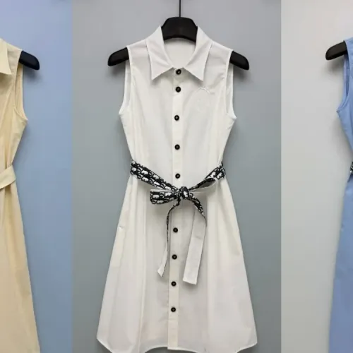 Cheap Christian Dior Dresses Sleeveless For Women #1458141, $$125.00 USD On Christian Dior Dresses