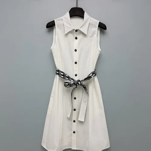 Replica Christian Dior Dresses Sleeveless For Women #1458141 $125.00 USD for Wholesale