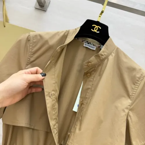 Replica Burberry Dresses Short Sleeved For Women #1458144 $135.00 USD for Wholesale