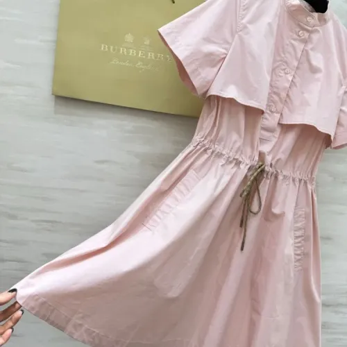 Replica Burberry Dresses Short Sleeved For Women #1458145 $135.00 USD for Wholesale