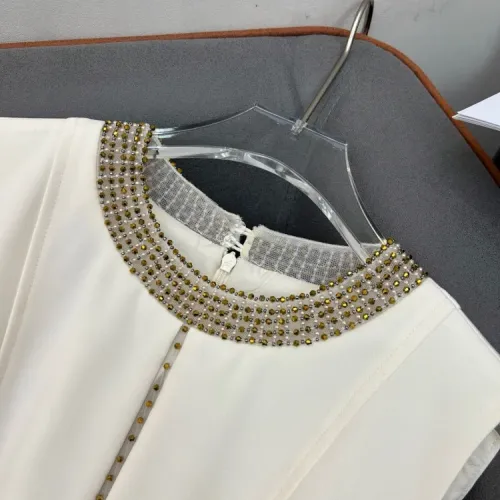Replica Christian Dior Dresses Sleeveless For Women #1458147 $82.00 USD for Wholesale