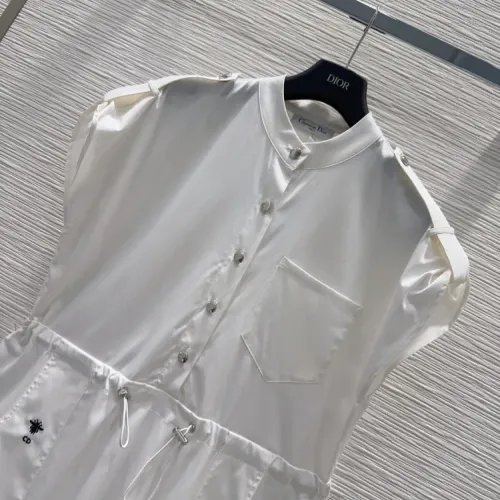 Replica Christian Dior Dresses Sleeveless For Women #1458149 $76.00 USD for Wholesale