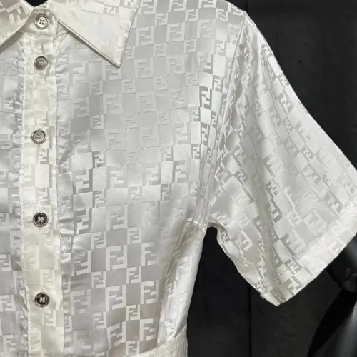 Replica Fendi Dresses Short Sleeved For Women #1458151 $92.00 USD for Wholesale