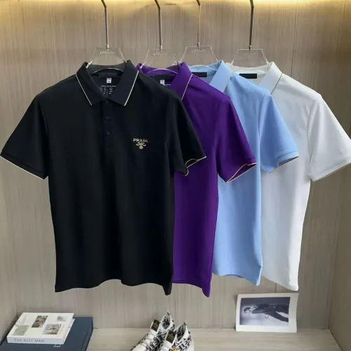 Replica Prada T-Shirts Short Sleeved For Men #1458168 $42.00 USD for Wholesale