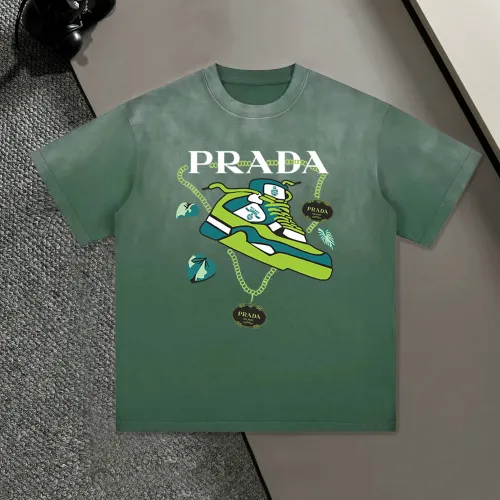 Cheap Prada T-Shirts Short Sleeved For Unisex #1458204, $$45.00 USD On Prada T-Shirts