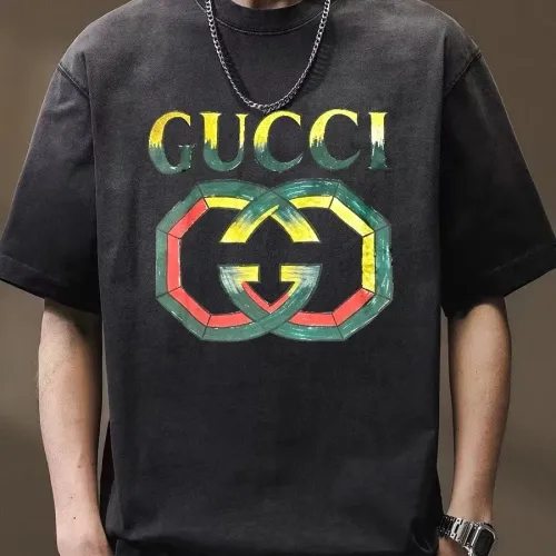 Replica Gucci T-Shirts Short Sleeved For Unisex #1458241 $45.00 USD for Wholesale