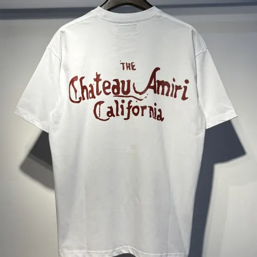 Replica Amiri T-Shirts Short Sleeved For Unisex #1458272 $32.00 USD for Wholesale