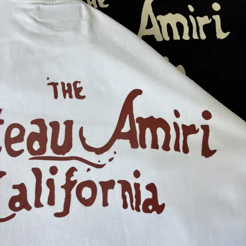 Replica Amiri T-Shirts Short Sleeved For Unisex #1458272 $32.00 USD for Wholesale