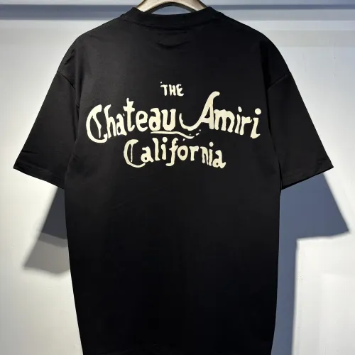 Replica Amiri T-Shirts Short Sleeved For Unisex #1458273 $32.00 USD for Wholesale
