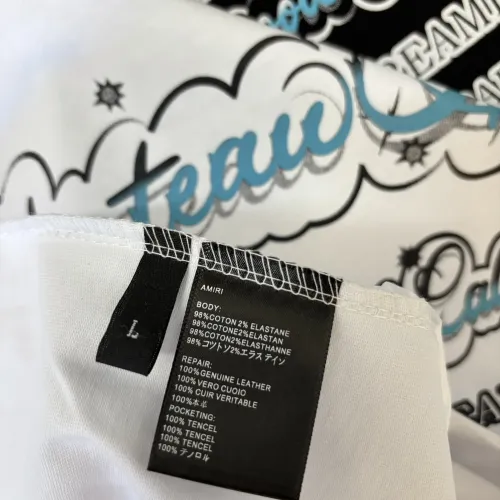 Replica Amiri T-Shirts Short Sleeved For Unisex #1458274 $32.00 USD for Wholesale