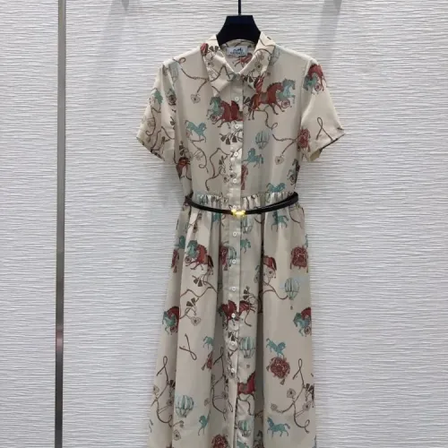 Cheap LOEWE Dresses Short Sleeved For Women #1458300, $$72.00 USD On LOEWE Dresses
