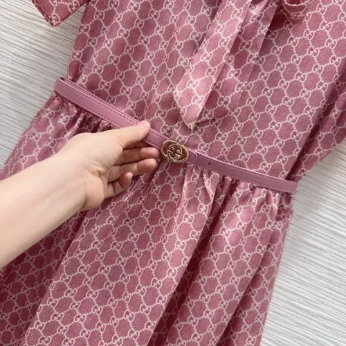 Replica Gucci Dresses Short Sleeved For Women #1458304 $76.00 USD for Wholesale