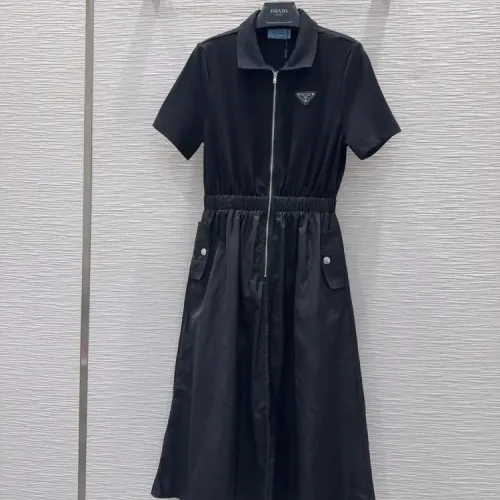 Cheap Prada Dresses Short Sleeved For Women #1458306, $$80.00 USD On Prada Dresses