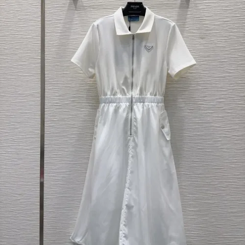 Cheap Prada Dresses Short Sleeved For Women #1458307, $$80.00 USD On Prada Dresses